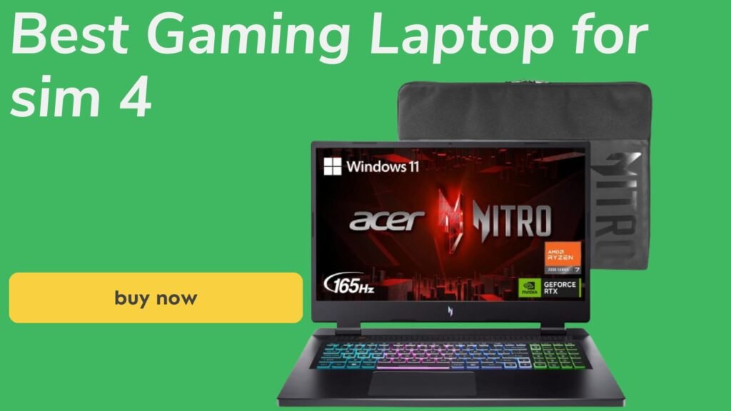 Best gaming laptop for sim 4